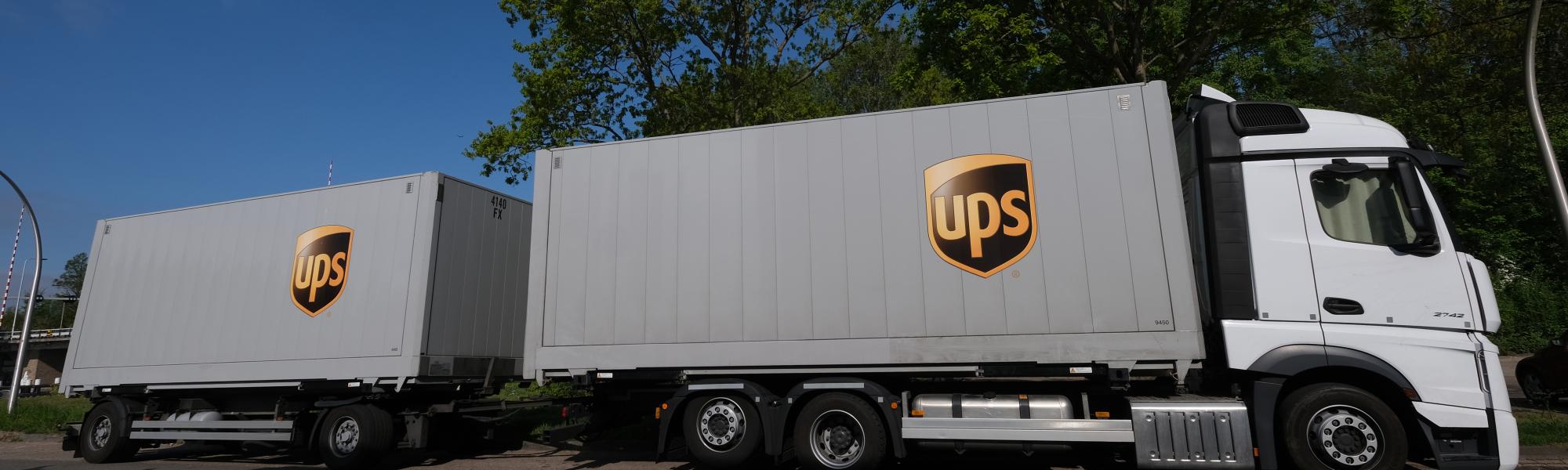 UPS Delivering sustainable logistics and smart recharging IRU